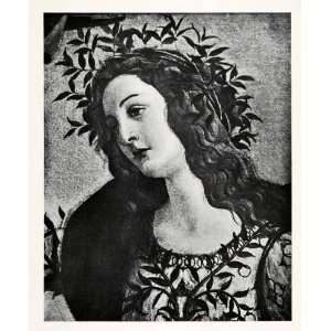 1903 Print Sandro Botticelli Art Pallas Centaur Detail 