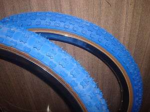 20 x1.75 +2.125 Blue Comp III 3 skinwall tires NEW pair  