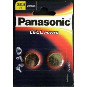   Batteries) Panasonic Cr2025 Lithium Coin Cell Battery 3V Blister