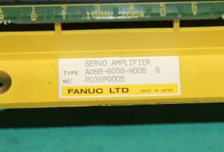 Fanuc Servo Amp A06B 6058 H005 A20B 1009 0090 1003 NEW*  