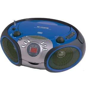  Curtis RCD668 Portable CD Radio (Blue)  Players & Accessories