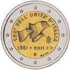Euro Gedenkmünze/So​ndermünze Italien 2011 150 Jahre