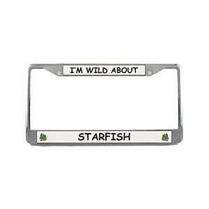  Starfish License Plate Frame