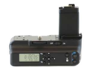 Meike Batteriegriff mit LCD Timer Canon EOS 1000D 500D 450D + 2x AKKU 