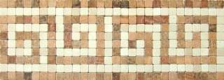 Naturstein Marmor Mosaik Bordüre Dolce  