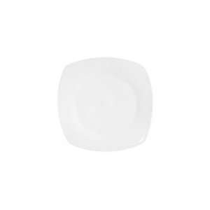  Mayfair 039   Square Porcelain Plate, 8 x 8 in, White 