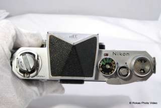 Nikon F with standard eye level prism finder Camera Body Used SN 