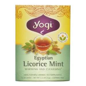   Herbal Tea Supplement, Licorice Mint, 16 bags