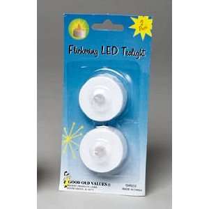  Two Pack Tea Lights with Soft Flickering Light