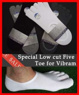   Mens LOW CUT Five Toe SOCKS Special for Fingers SHOES SNEAKERS  