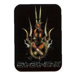  Static X   Logo with Machine Thing   Sticker / Decal 