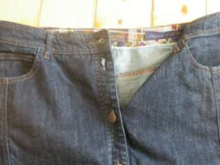 Jeansrock S. Oliver Selection Gr. 42, dunkle Waschung, wie neu in 