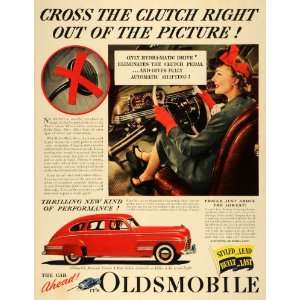  1941 Ad Oldsmobile Division General Motors Red Dynamic 