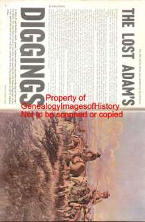 Lost Adams Diggings Of New Mexico + Genealogy  