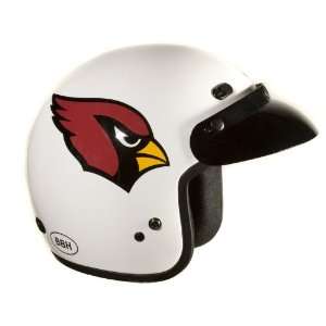 Arizona Cardinals NFL Football Motorcycle Helmet Open Face 