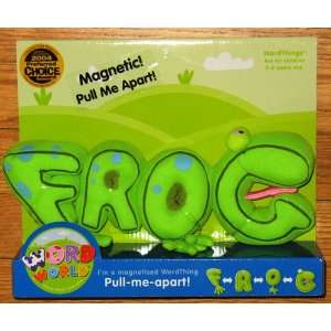  Wordworld Wordfriends Magnetic Plush Frog Toys & Games
