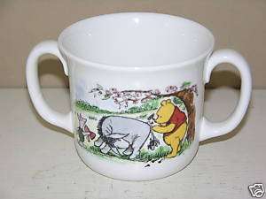 Royal Doulton WINNIE THE POOH 2 Handle Childs Cup Mug  