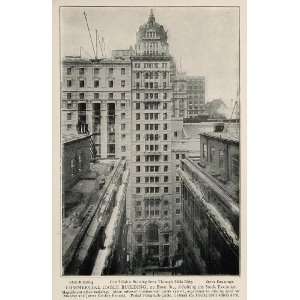  1903 Commercial Cable Building 20 Broad St. NYC Print 