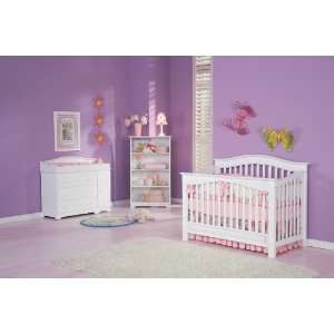  Atlantic Frame Windsor Convertible Crib   White Baby