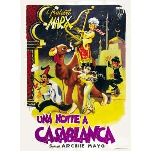  Night in Casablanca   Movie Poster   27 x 40
