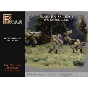   LAH Soldiers Set #2 (43) (Plastic Kit) 1 72 Pegasus Toys & Games