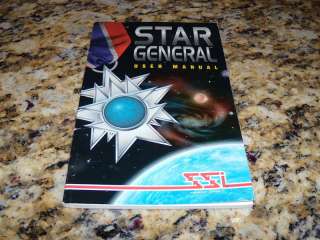 STAR GENERAL PC INSTRUCTION USER MANUAL BOOK GOOD  