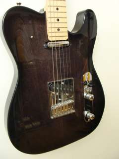 Dean USA Nashvegas Electric Guitar in Trans Black w/OHSC  