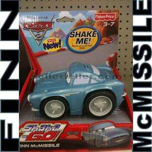 NEW Disney Pixar CARS 2 Shake N GO   FINN McMISSILE  
