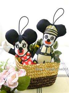 SEGA Cubic Mouth Parody Mickey Mouse Plush Doll ~~NEW~~  