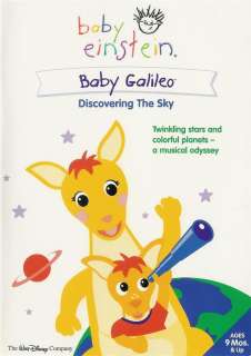 Baby Einstein Baby Galileo   Discovering The Sky   DVD 786936222845 