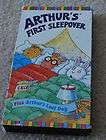 Arthur First Sleepover & Lost Dog VHS Vintage Movies