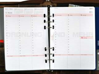   A5 Terminplaner Terminkalender 2012 Organizer VINTAGE braun  