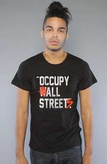 KLP The Occupy All Streets Tee in Black  Karmaloop   Global 