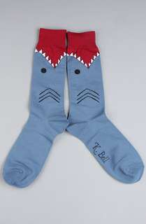 Bell The Shark Socks in Slate Blue  Karmaloop   Global 