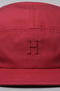 HUF The Small H Cinch Volley Hat in Wine  Karmaloop   Global 