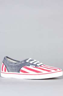 Vans Footwear The LPE CA Sneaker in Red White Blue  Karmaloop 