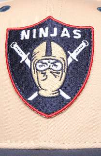 RockSmith The Ninja Crest Snapback Hat in Khaki  Karmaloop 