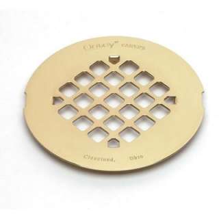 Oatey Polished Brass Snap in Shower Drain Strainer 43862 at The Home 
