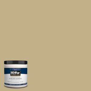 BEHR Premium Plus 8 oz. Harmonic Tan Interior/Exterior Paint Tester 