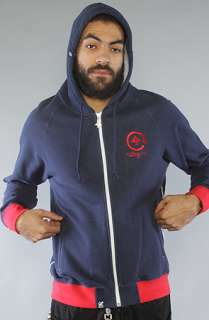 LRG The All Team Zip Up Hoody in Navy  Karmaloop   Global 