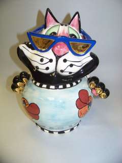 SWAK Lynda Corneille Clancey Cat Candle Jar  