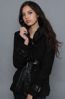 Obey The Whiskey River Peacoat in Black  Karmaloop   Global 