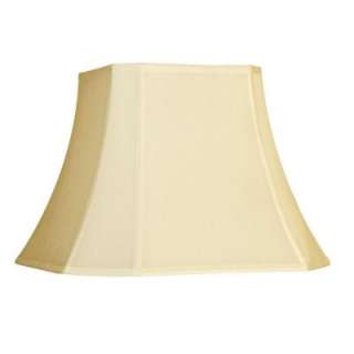   Beige Cut Corner Single Replacement Lamp Shade 93402 