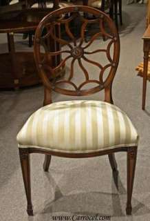 Set of 6 Spider Back Dining Chairs made in Spain  