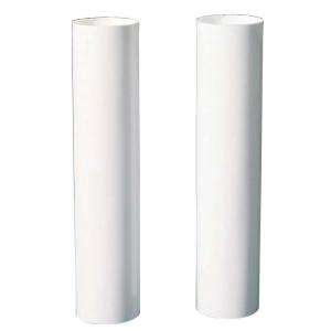 Westinghouse 4 in. White Socket Candelabra Base Covers (2 Pack 