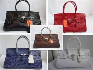 Womans PU Leather Shoulder Handbag Tote Bag C37  