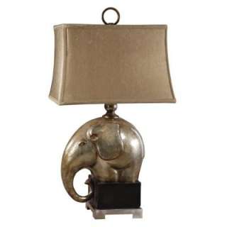 31 in. Champagne Elephant Head Table Lamp 26739 1 
