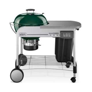 Weber Performer Charcoal Grill with Touch N Go Gas Ignition in Green 