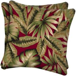 Arden Chili Tropical Patio Pillow 2 Pack AB80554B 9D2 at The Home 