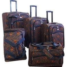 American Flyer Travelware Budapest 5 piece Spinner Luggage Set   Free 